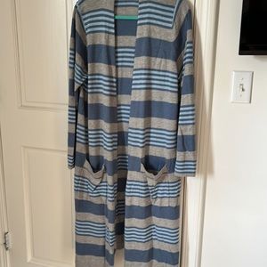 Laurie Felt long cardigan size 1X cashmere blend